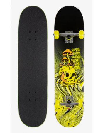 Globe Nature Walk 8.125 - Black toxic yellow - Skateboard - Miniature Photo 1