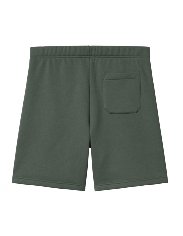 Carhartt Wip Chase Sweat Short - Duck Green / Gold - Kurze Hose  - Cover Photo 1