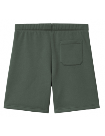 Carhartt WIP Chase Sweat Short - Duck Green / Gold - Shorts - Miniature Photo 1