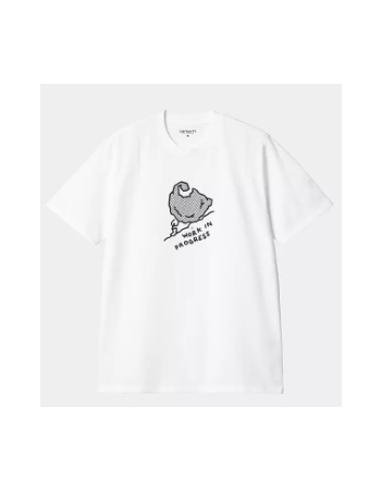 Carhartt WIP Move On Up T-shirt - White - Men's T-Shirt - Miniature Photo 1