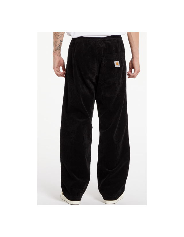 Carhartt Wip Floyde Cord Pant - Black - Heren Broeken  - Cover Photo 1