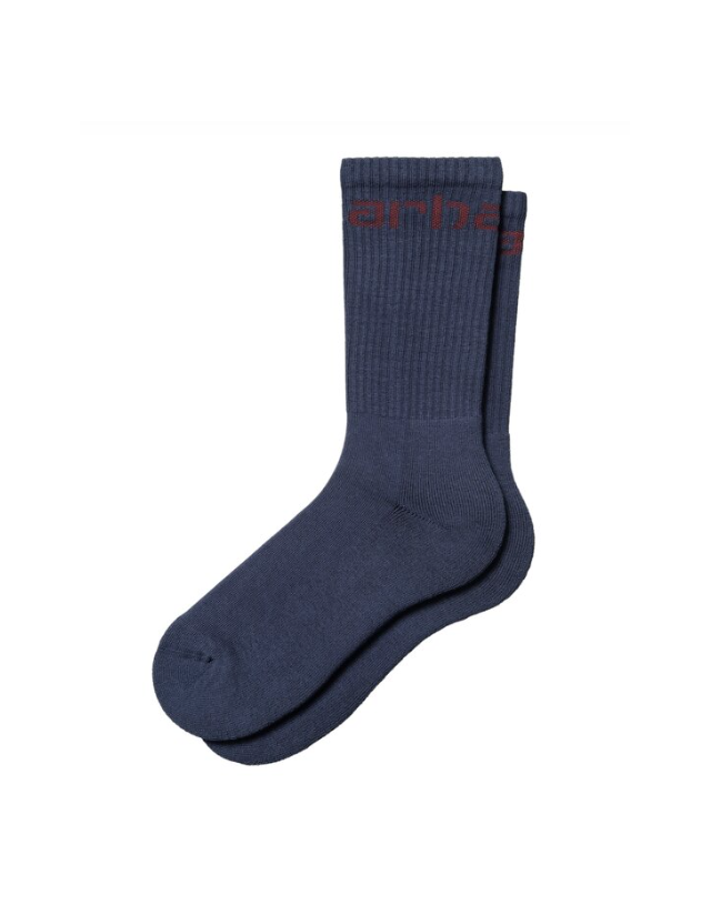 Carhartt Wip Carhartt Socks Air Force Blue / Malbec - Sokken  - Cover Photo 1