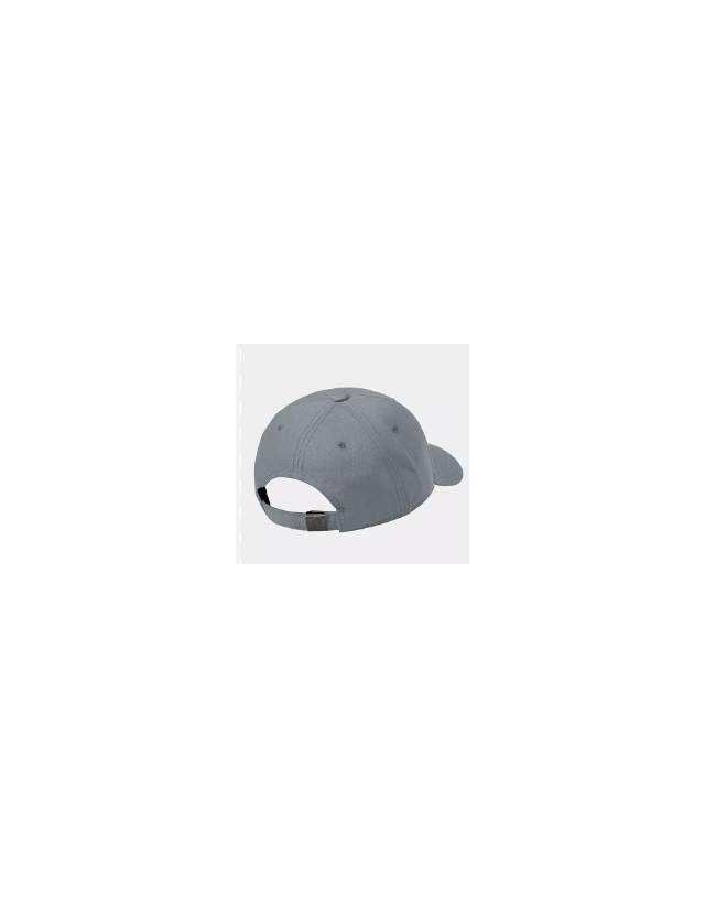 Carhartt Wip Canvas Script Cap - Dove/ Aura - Pet  - Cover Photo 2