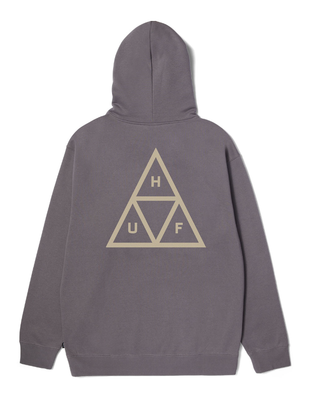 Huf Set Tt P/O Hoodie - Light Plum - Men's Sweatshirt  - Cover Photo 1