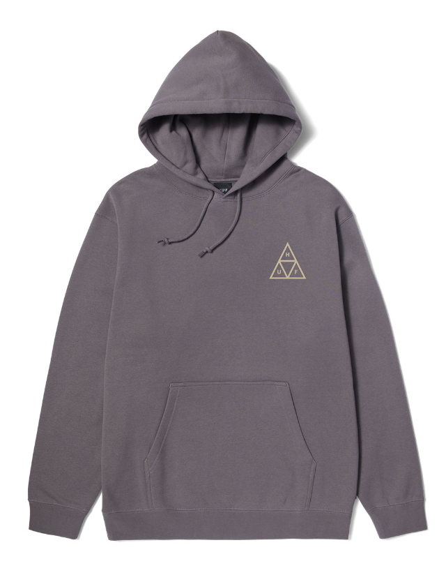 Huf Set Tt P/O Hoodie - Light Plum - Men's Sweatshirt  - Cover Photo 2