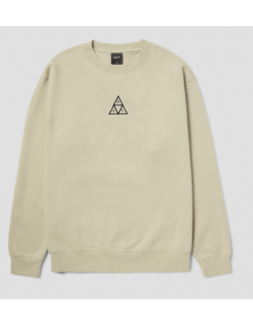 Huf Set Triple Triangle Crewneck - Stone - Product Photo 1