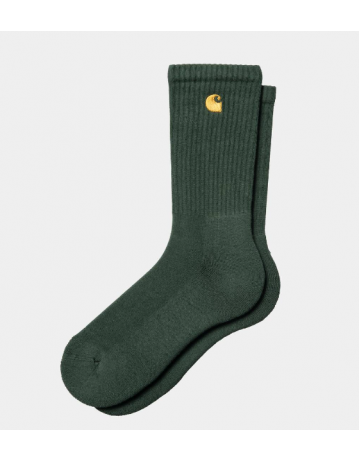 Carhartt Wip Chase Socks - Sycamore / Gold - Product Photo 1