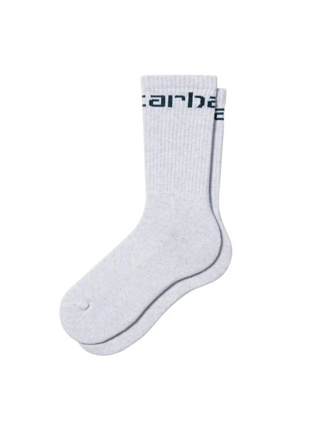 Carhartt Wip Carhartt Socks - Ash Heather / Duck Blue - Socken  - Cover Photo 1