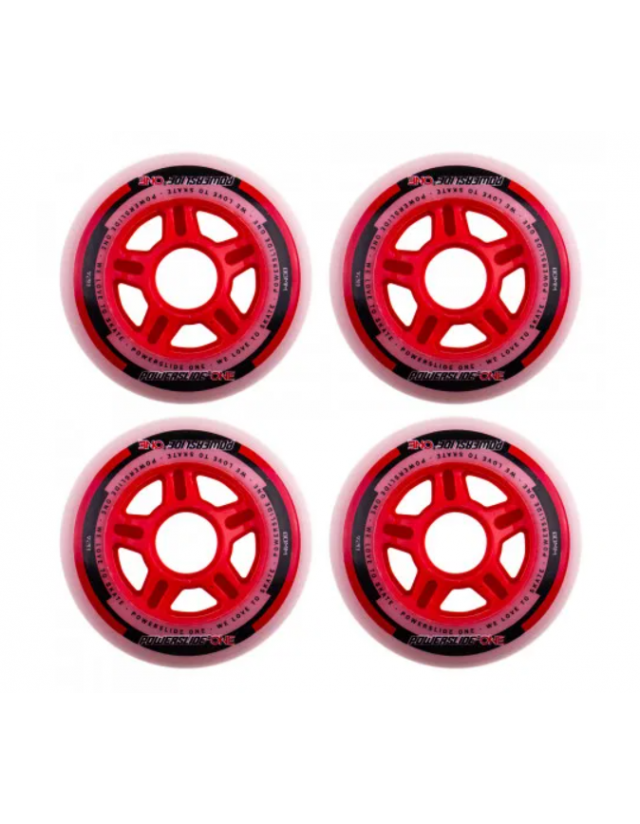 Powerslide Wheels 4-Pack Spinner 80/82a - Rollerblades Wheels  - Cover Photo 1