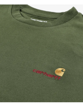 Carhartt WIP American Script T-shirt - Tarragon - T-Shirt Voor Heren - Miniature Photo 2