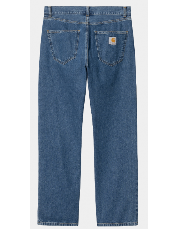 Carhartt Wip Nolan Pant - Blue Heavy Stone Wash - Product Photo 1