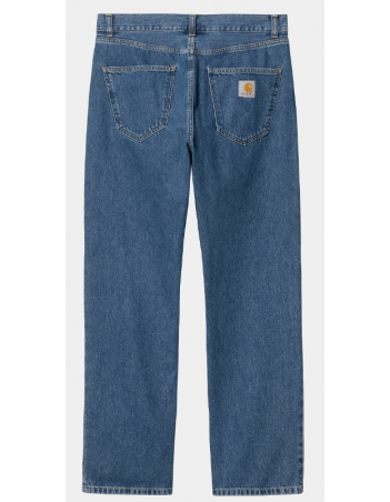 Carhartt WIP Nolan Pant - Blue heavy stone wash - Men's Pants - Miniature Photo 1