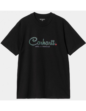 Carhartt Wip Paradise Script T-Shirt - Black - Product Photo 1