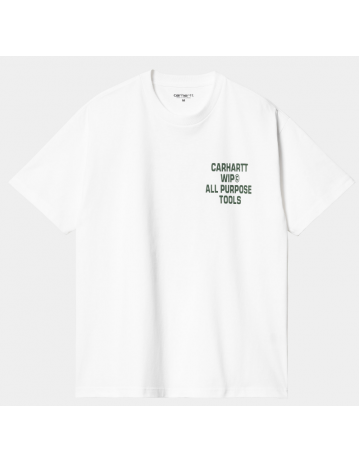 Carhartt Wip Cross Screw T-Shirt - White - Product Photo 1