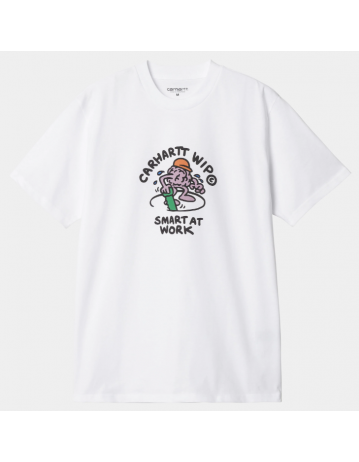 Carhartt Wip Smart T-Shirt - White - Product Photo 1