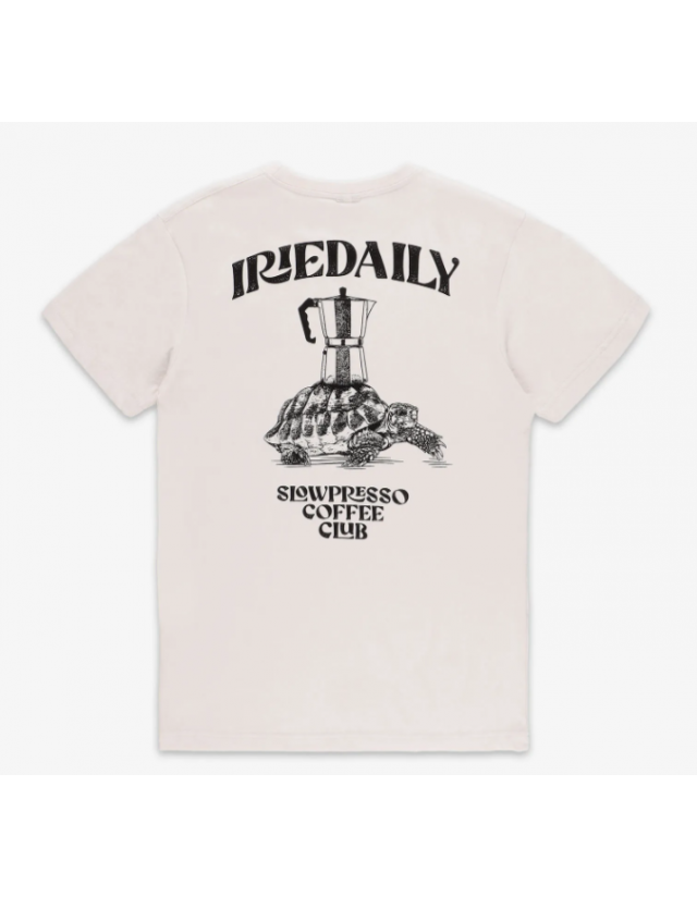 Iriedaily Slowpresso T-Shirt - Undyed - T-Shirt Voor Heren  - Cover Photo 2