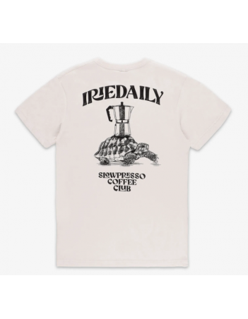 Iriedaily Slowpresso T-shirt - Undyed - Men's T-Shirt - Miniature Photo 2