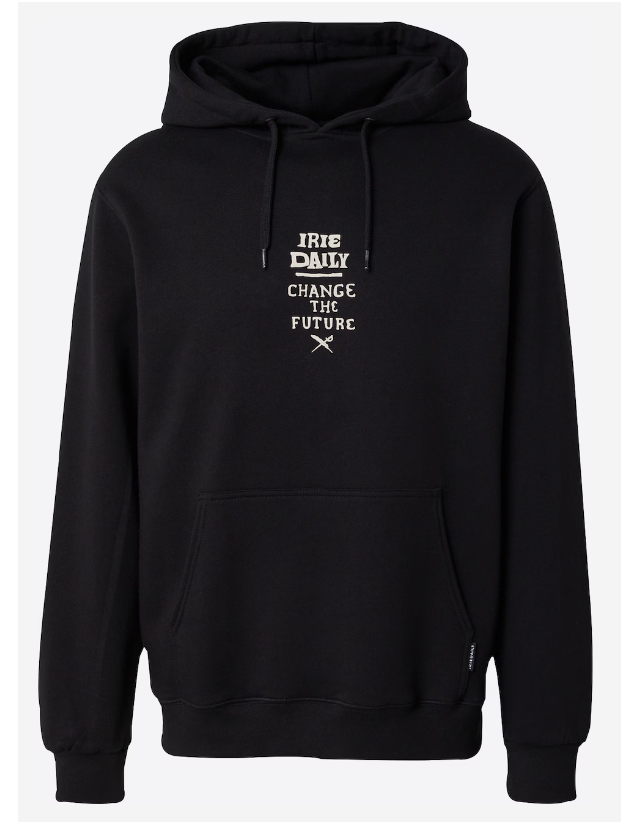 Iriedaily Change The Future Hoodie - Black - Sweatshirt Voor Heren  - Cover Photo 2