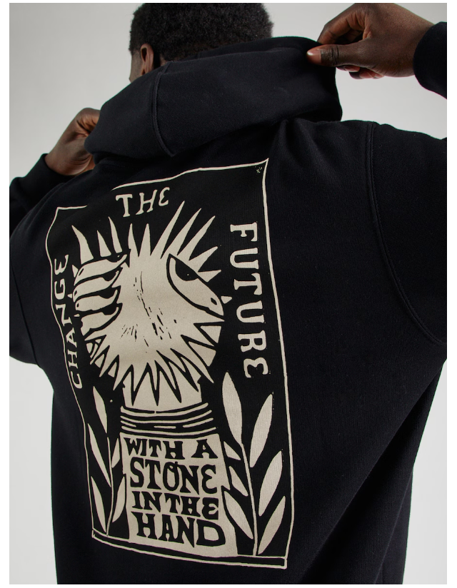 Iriedaily Change The Future Hoodie - Black - Men's Sweatshirt  - Cover Photo 3