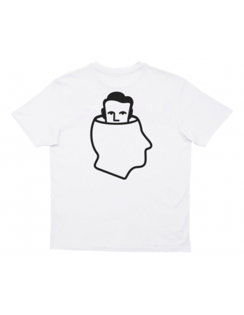 NNSNS Clothing head Logo T-shirt - White - Men's T-Shirt - Miniature Photo 1