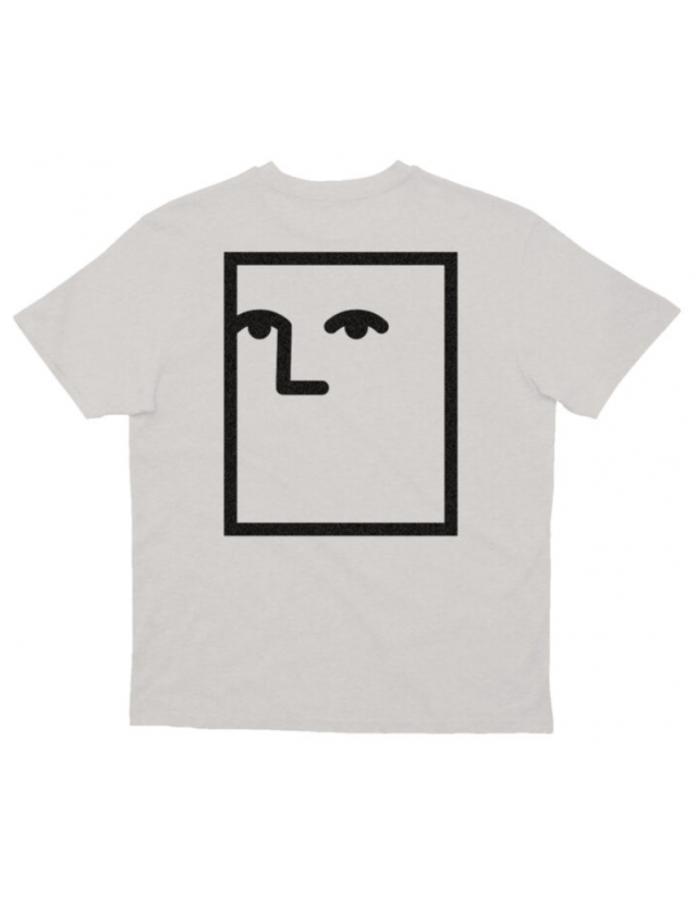 Nnsns Clothing Blockhead T-Shirt - Cement - Men's T-Shirt  - Cover Photo 1