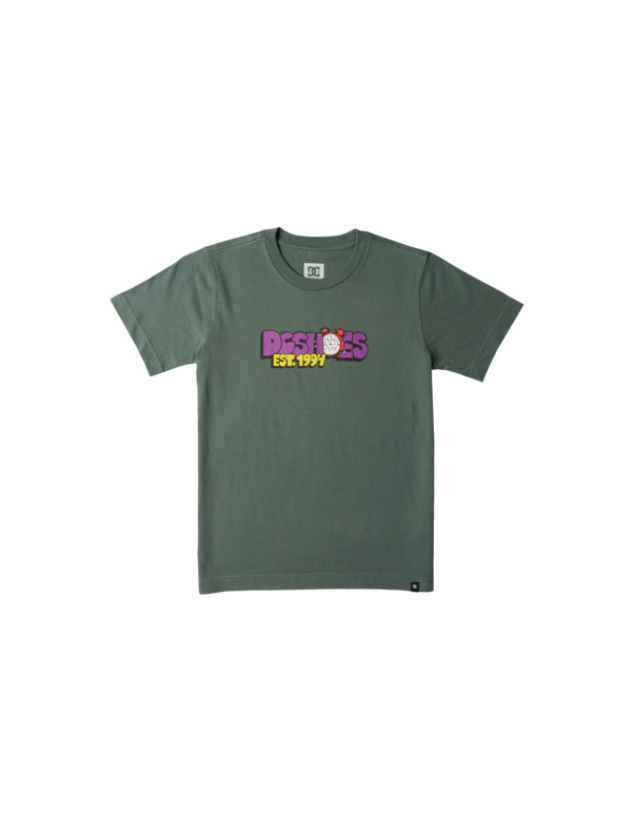 Dc Shoes Its Time Boy - Dark Forest - T-Shirt Enfant  - Cover Photo 1