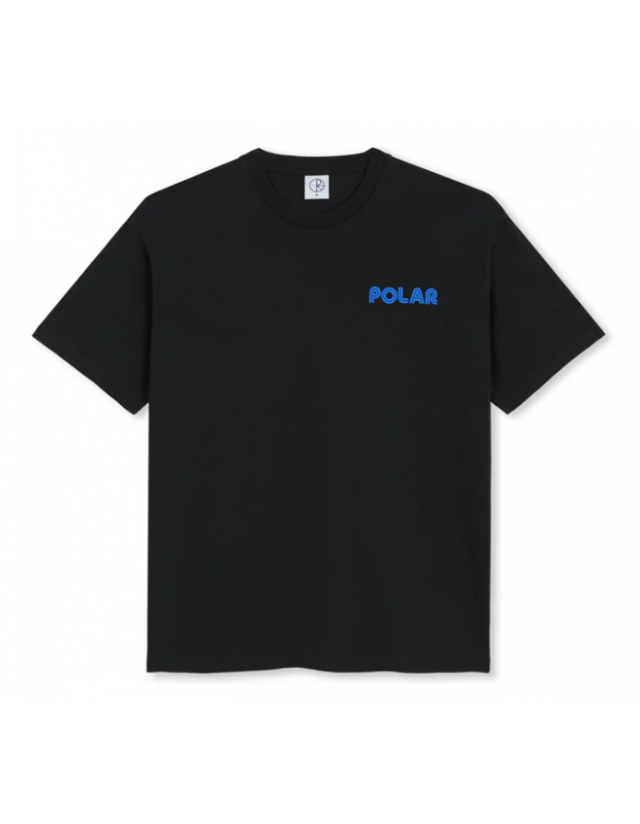 Polar Skate Co Tee Magnet - Black - Men's T-Shirt  - Cover Photo 1