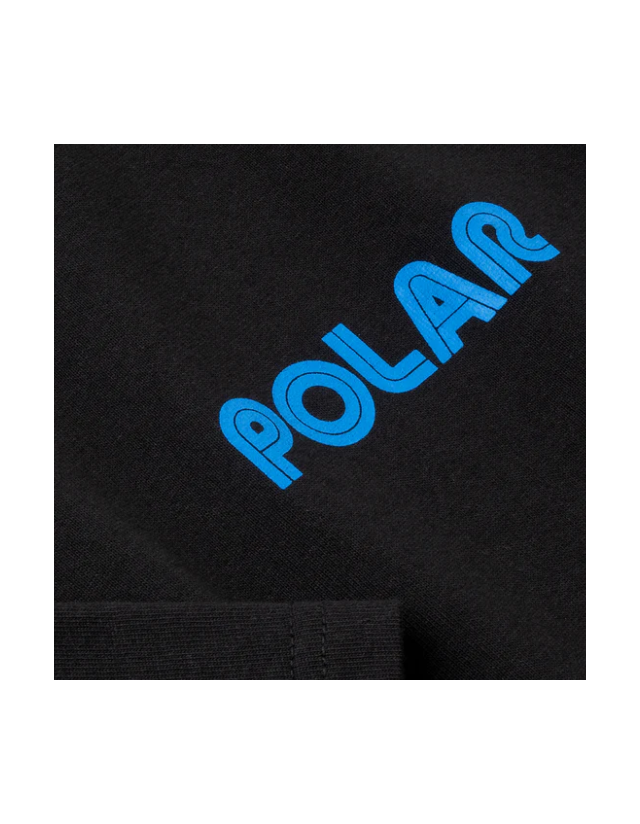 Polar Skate Co Tee Magnet - Black - Men's T-Shirt  - Cover Photo 3