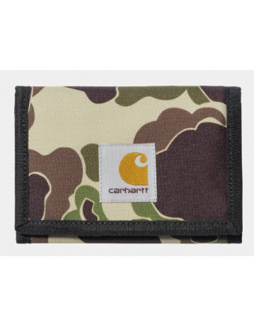 Carhartt Wip Alec Wallet - Camo Duck Green - Product Photo 1