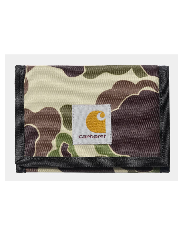 Carhartt Wip Alec Wallet - Camo Duck Green - Portefeuille  - Cover Photo 1