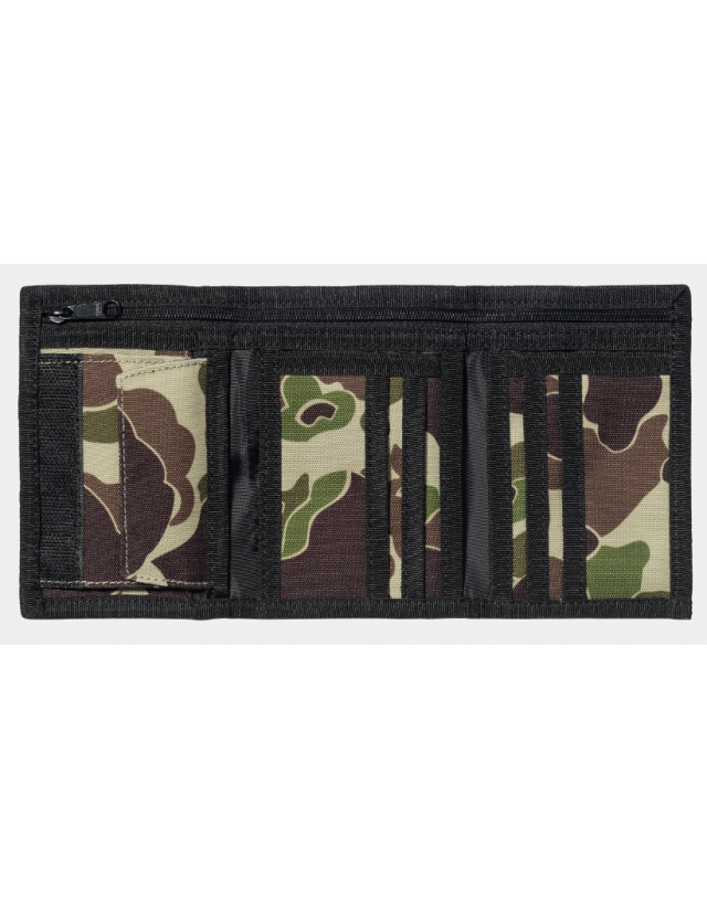 Carhartt Wip Alec Wallet - Camo Duck Green - Brieftasche  - Cover Photo 2