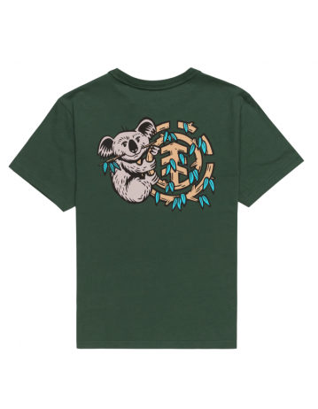 Element Koala T-Shirt Youth - Trekking Green - Product Photo 2