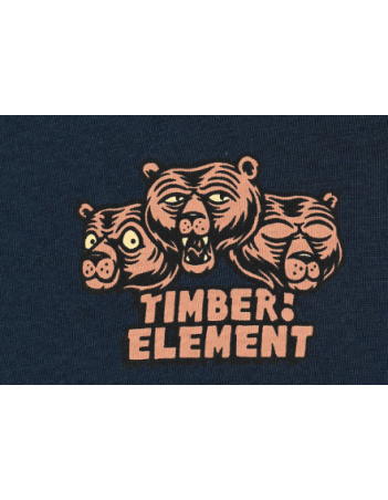 Element x Timber Bear with me t-shirt - Eclipse Navy - T-Shirt Enfant - Miniature Photo 3