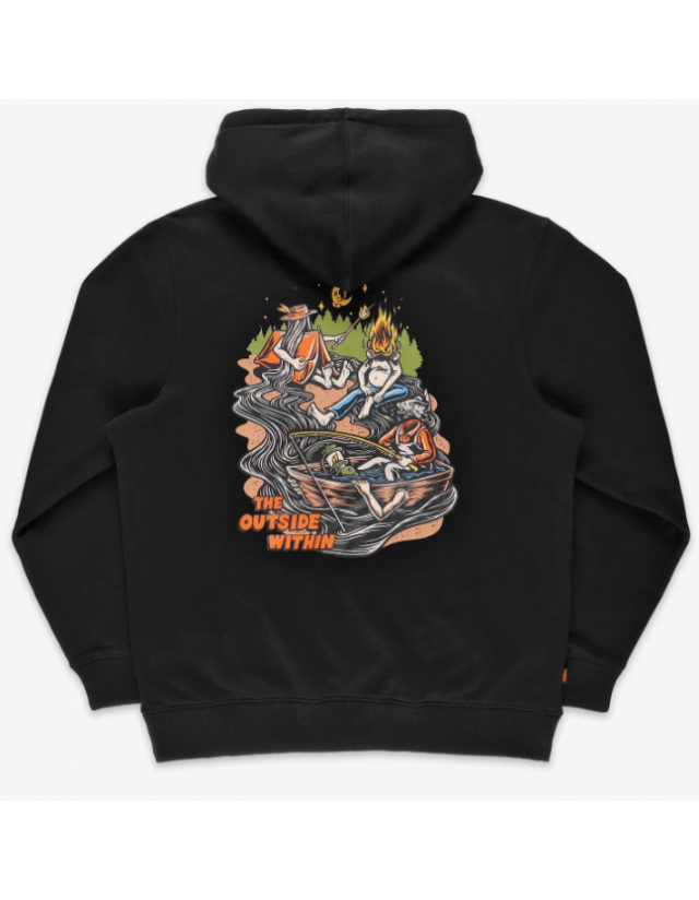 Element X Timber Gathering - Black - Men's Sweatshirt  - Cover Photo 2