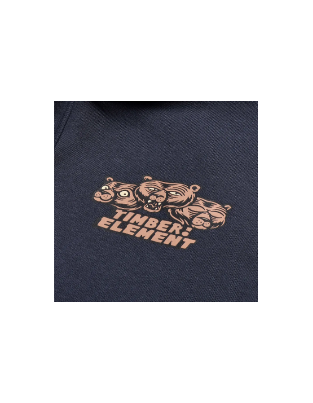 Element X Timber Bear With Me Hoodie - - Sweat Homme  - Cover Photo 3