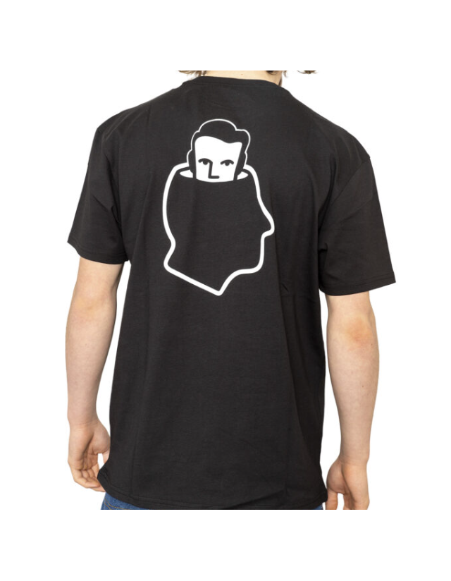 Nnsns Clothing Head Logo T-Shirt - Black - Men's T-Shirt  - Cover Photo 1