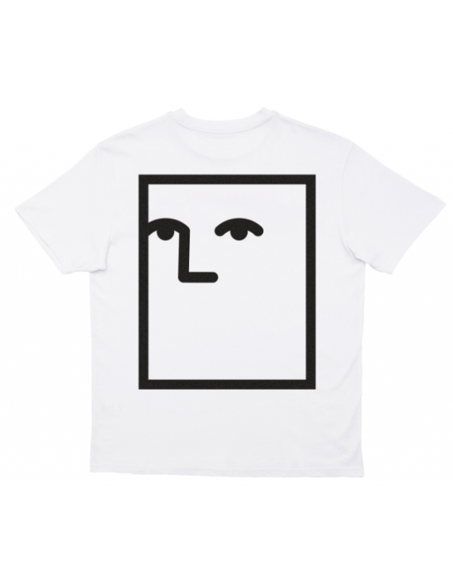 Nnsns Clothing Blockhead T-Shirt - White - Men's T-Shirt  - Cover Photo 1