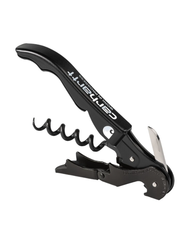 Carhartt Wip Script Pulltap's Corkscrew - Black - Gadget  - Cover Photo 1