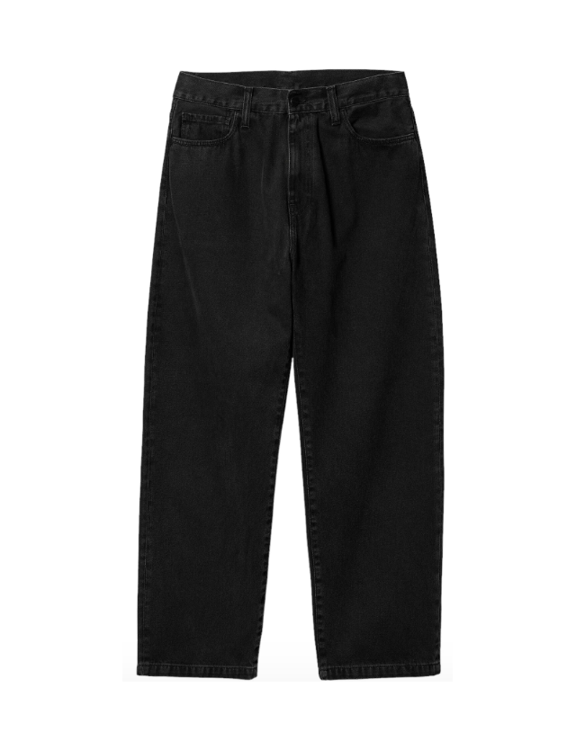 Carhartt Wip Landon Pant - Black Stone Washed - Men's Pants  - Cover Photo 1