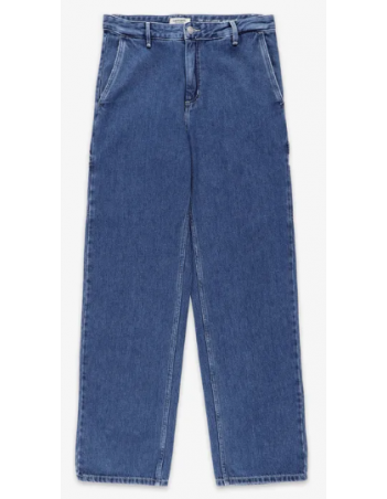 Carhartt WIP W' Pierce Pant Sraight - Blue Stone Washed - Dames Broeken - Miniature Photo 2