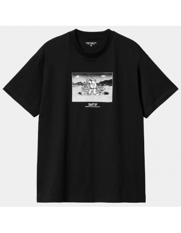 Carhartt Wip Think Tank T-Shirt - Black - Product Photo 1