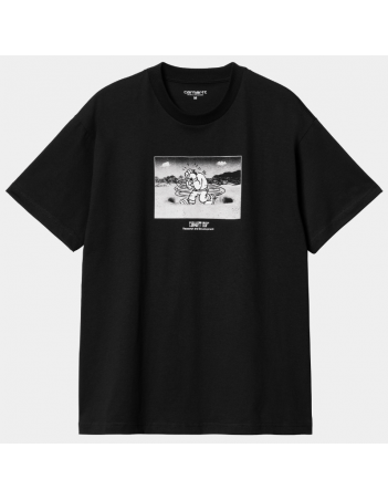 Carhartt WIP Think tank t-shirt - Black - Men's T-Shirt - Miniature Photo 1