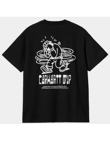 Carhartt Wip Think Tank T-Shirt - Black - Product Photo 2