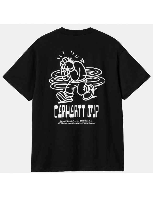 Carhartt Wip Think Tank T-Shirt - Black - T-Shirt Homme  - Cover Photo 2