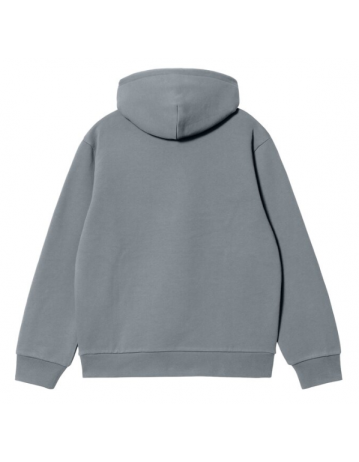 Carhartt Wip Hooded Carhartt Sweat - Dove Grey / Wax - Product Photo 2