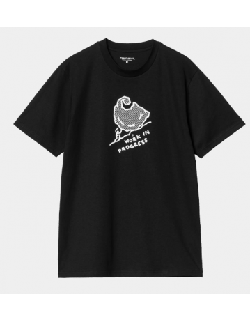 Carhartt Wip Move On Up T-Shirt - Black - Product Photo 1