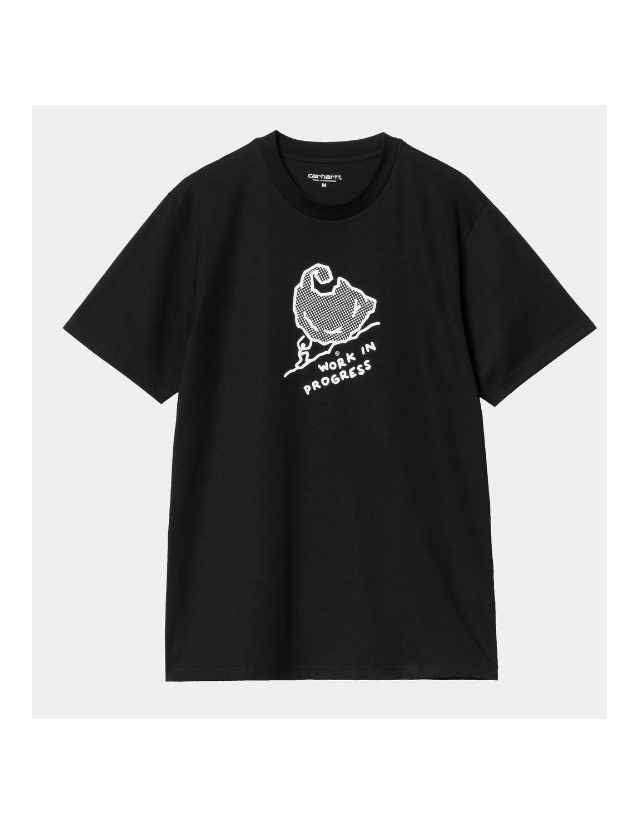 Carhartt Wip Move On Up T-Shirt - Black - T-Shirt Voor Heren  - Cover Photo 1