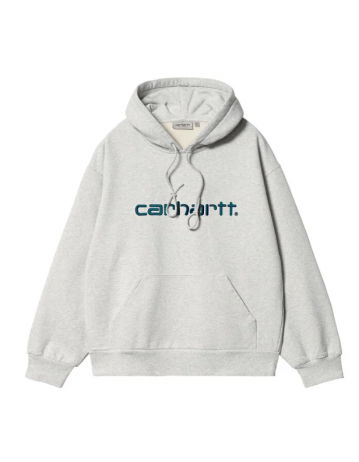 Carhartt Wip Hd Carhartt Sweat - Ash Grey / Duck Blue - Product Photo 1