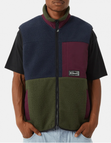 Huf Sonoma High Pile Vest - Multi - Product Photo 2