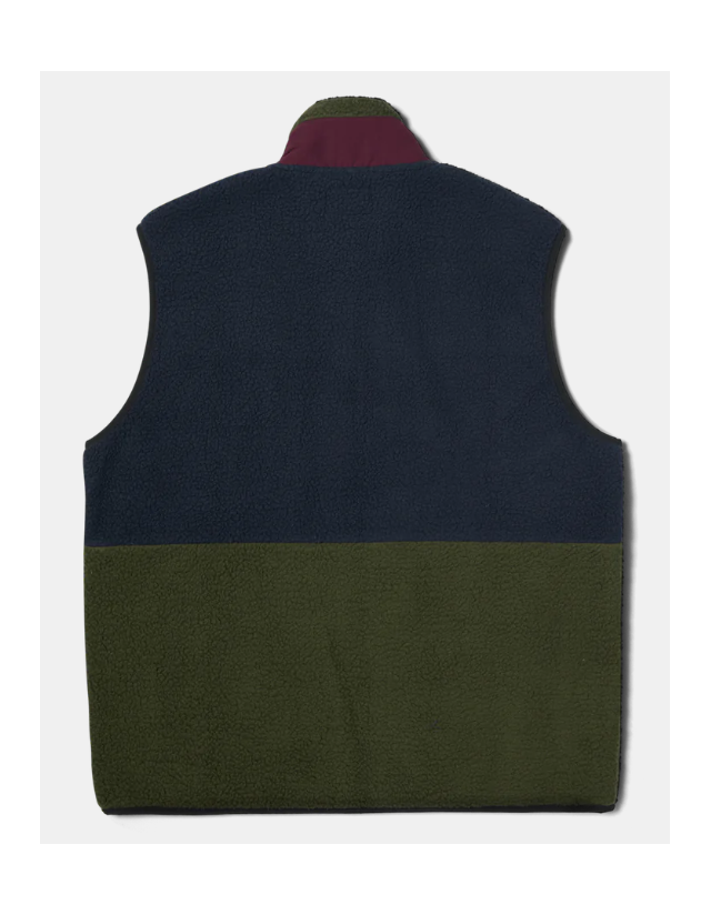 Huf Sonoma High Pile Vest - Multi - Man Jas  - Cover Photo 3